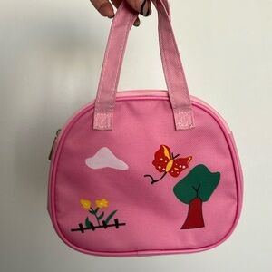 Pink small kids bag